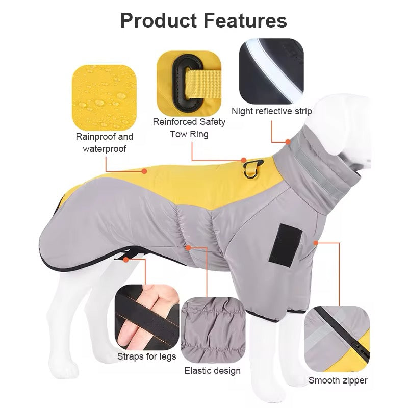 Winter Jacket for Large Dogs