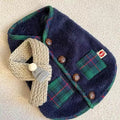 Jackson Plaid Dog Sweater & Scarf