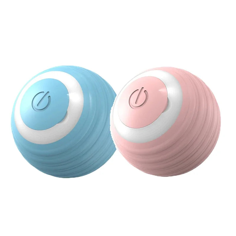Interactive Cat Toy Ball – Smart Rolling LED Ball with Motion Sensor | USB Rechargeable Cat Toy